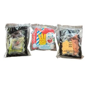 ⭐️ Vintage McDonalds Jungle Book Mowgli Baloo Fisher Happy Meal Toys Sealed‎